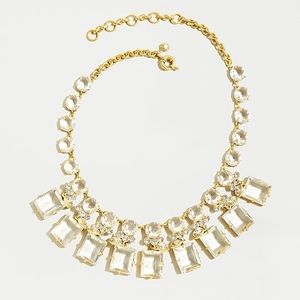 Jcrew mixed gem statement necklace
